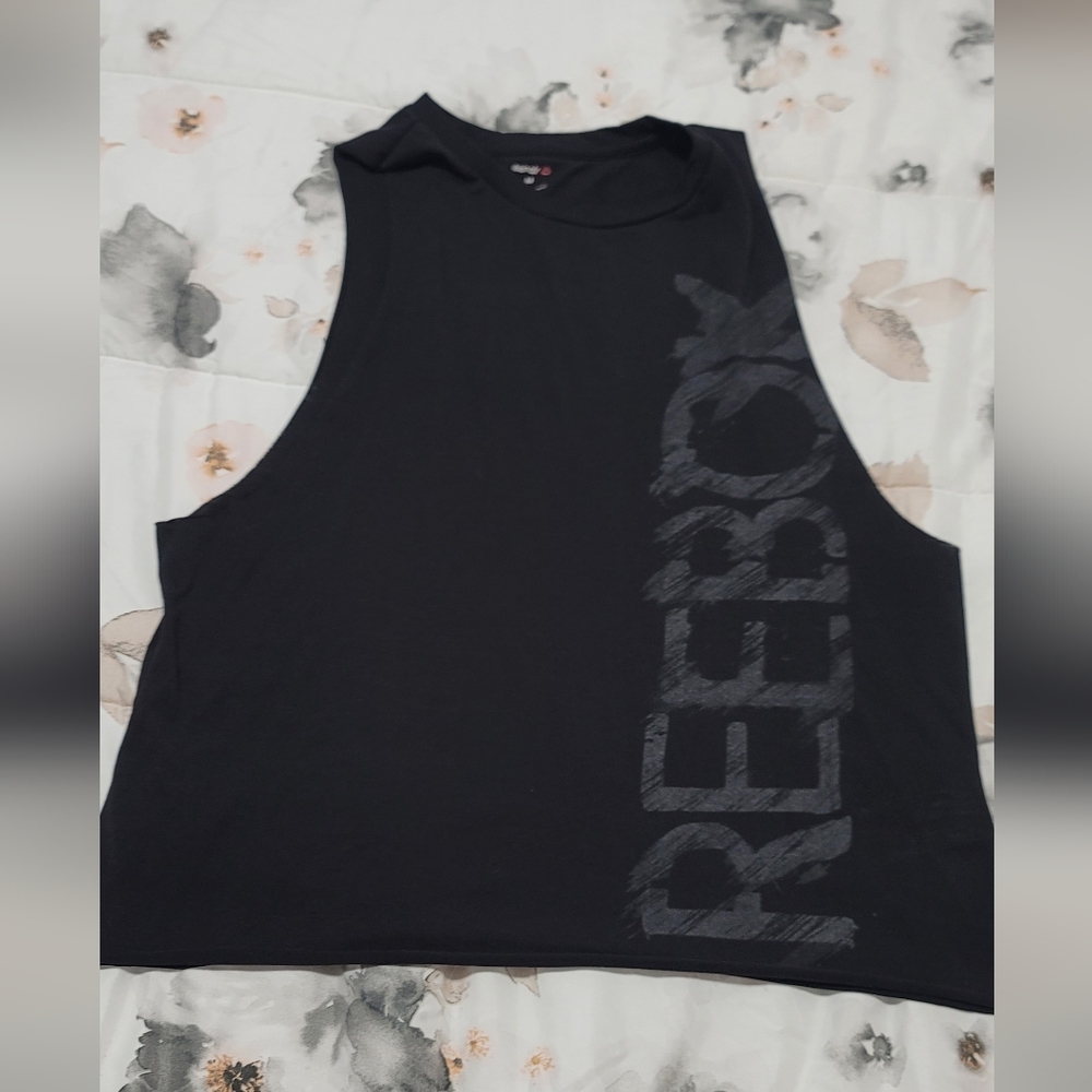 Reebok Women's Charcoal Muscle Tee